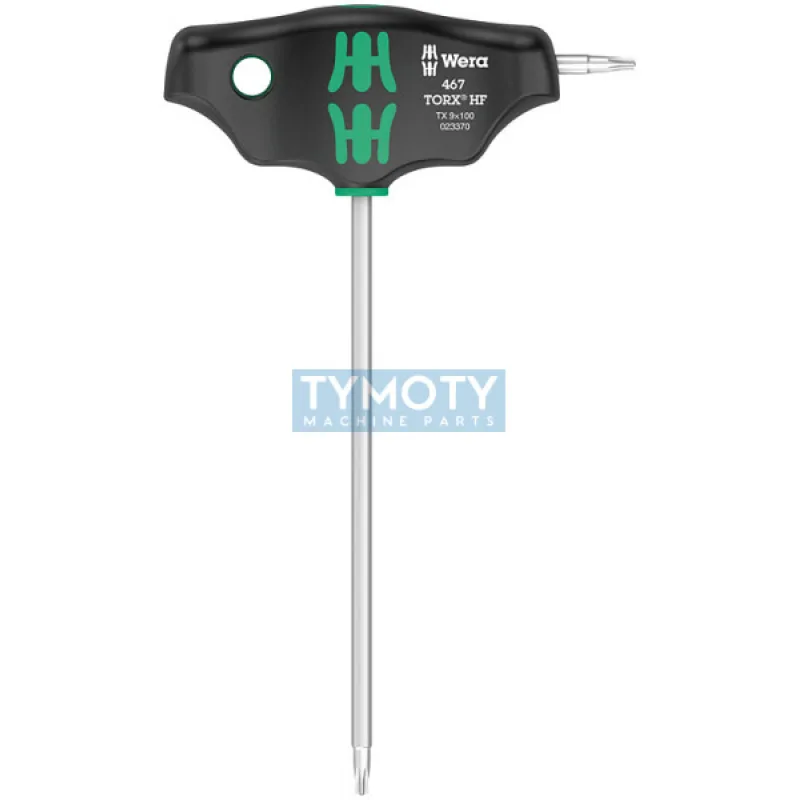 Skrutkovač TORX s T-rukoväťou 467 HF, WERA, 023370-TX 9x100