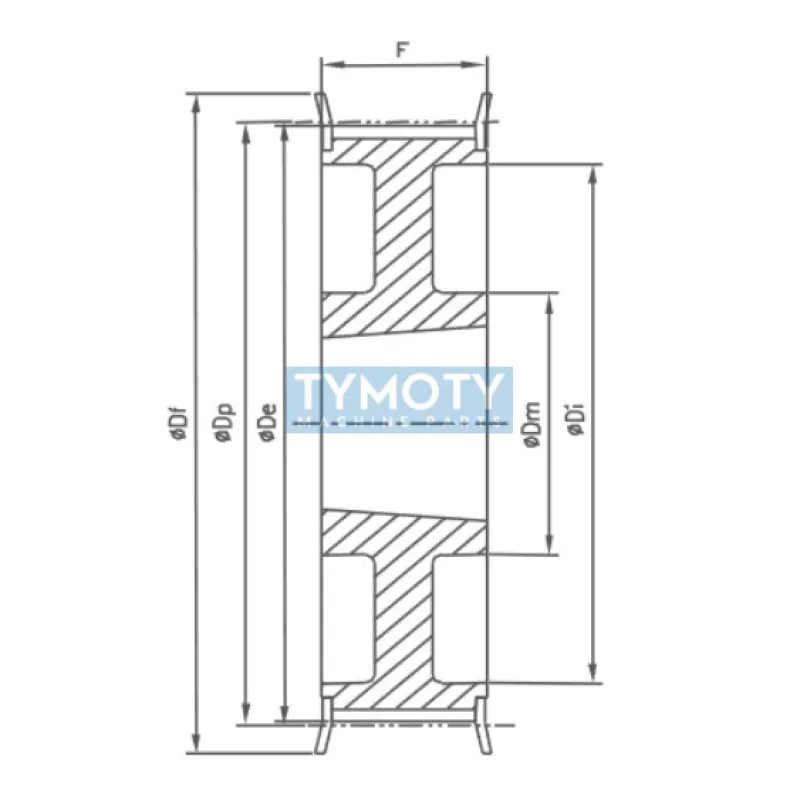 Remenica TB 48 H 100 optibelt ZRS na Taper Lock