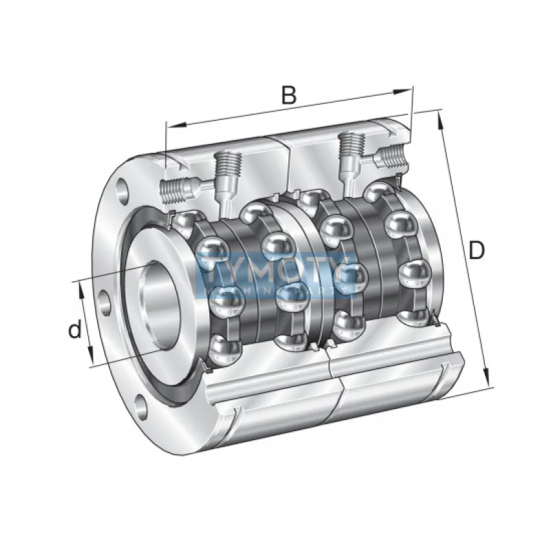 INA ZKLF 2575 2RS-2AP = 2 pcs. ložisko