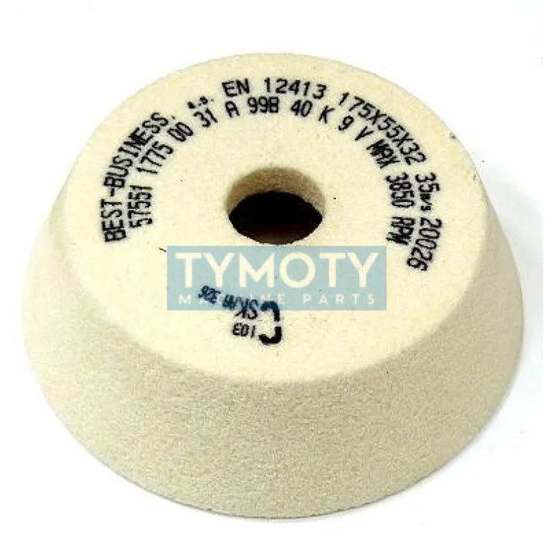 Brúsiaci kotúč miskovitý, BRUSIVO, 429757 /57551 1017.0915/ - T11 - 100/75x35x20 - 7,5x10x65 mm