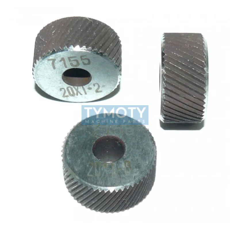 Vrúbkovacie koliesko - šikmé pravé, 227155, 20x1 mm