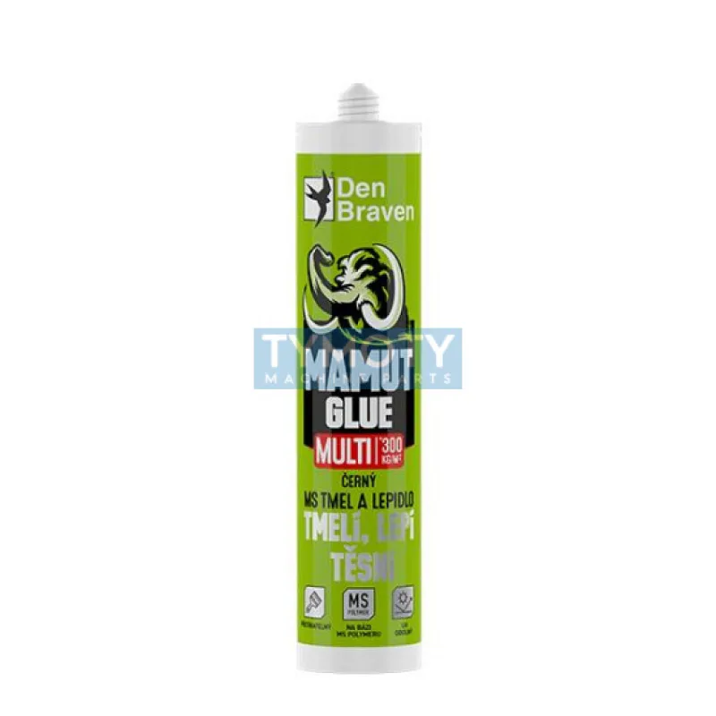 Den Braven Mamut Glue Multi - 290ml čierny, kartuše _52015BD