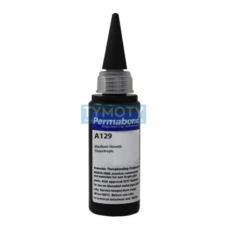 Permabond A 129 - 50 ml strednepevnostné nestekavé, anaeróbne lepidlo