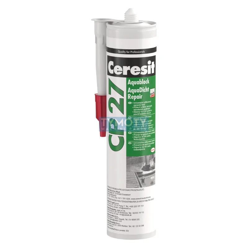 Ceresit CP 27 Aquablock kartuša - 300 ml sivá