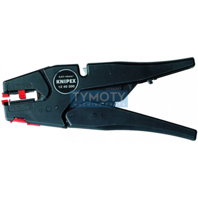 KNIPEX 12 40 200 Kliešte samostaviteľné odizolovacie, 0,03 – 10,0 mm2, 200 mm