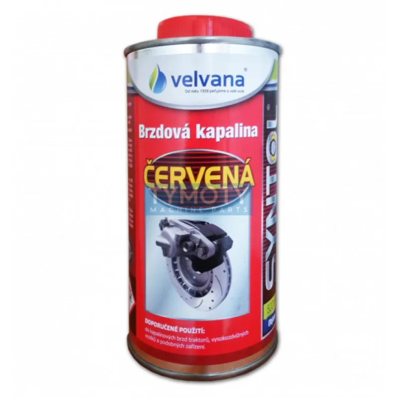 Velvana Syntol červený brzdová kvapalina - 500 ml
