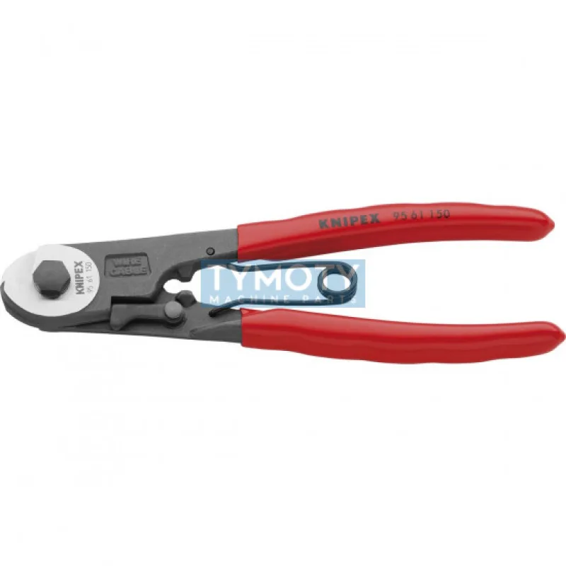 KNIPEX 95 61 150 Nožnice na bovdeny, plastové návleky, fosfátované na čierno