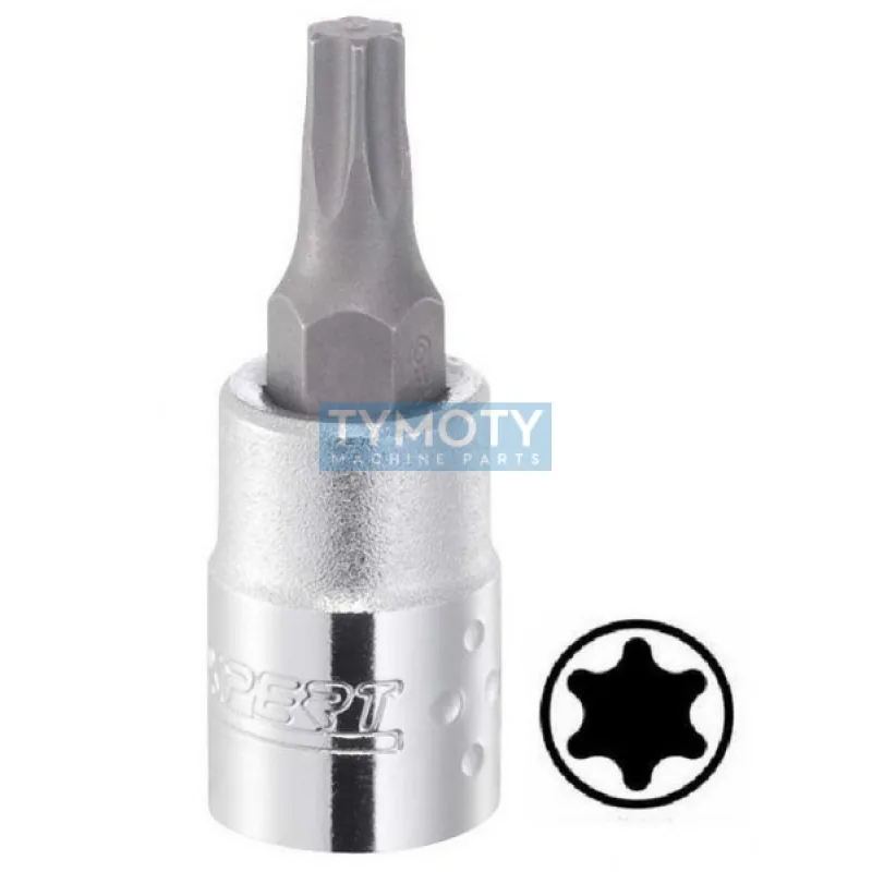 Hlavica zástrčná 1/4" - TORX, TONA EXPERT HL, E030121 - T9