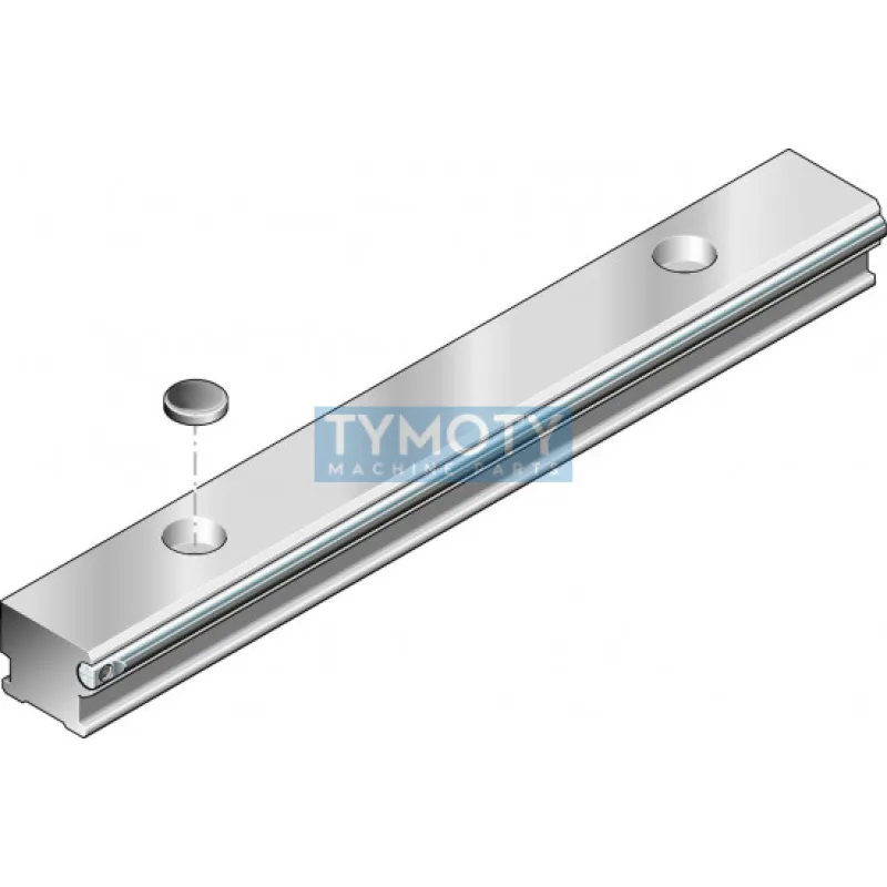 Rexroth R160510080 plastové čierne krycie viečko pre koľajnicu vel.15