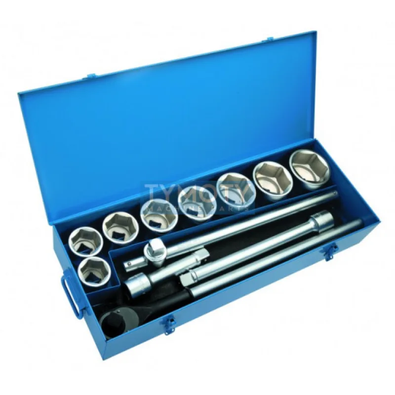 Sada hlavíc a ovládačov 1", NAREX-SADA, 12-dielna, 1"- HS008043