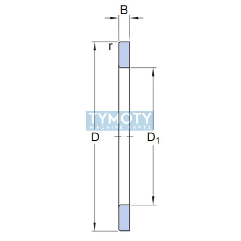 SKF GS 81102 axiálny ložiskový krúžok