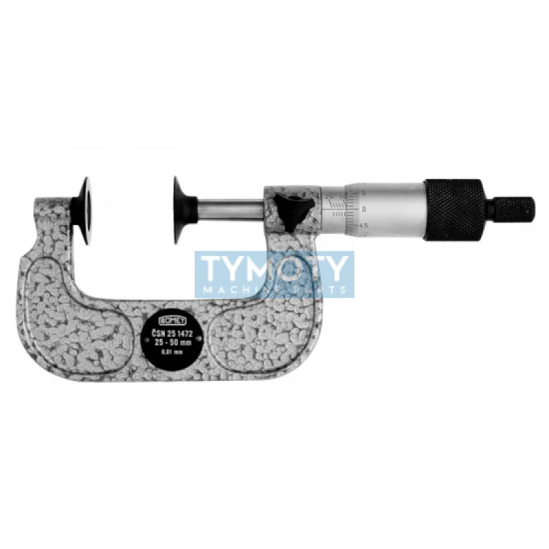 Strmeňový mikrometer na ozubené kolesá, 251472, 50÷75mm /42075401/ - SOMET