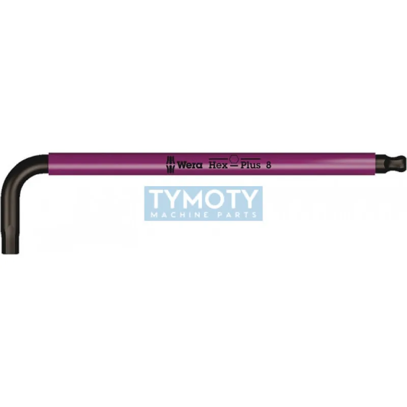 Kľúč imbus s guľôčkou Multicolour black, 950 SPKL, WERA, 022606-3.0x123