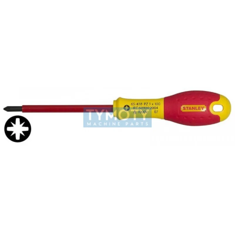 Skrutkovač krížový izolovaný 1000V FatMax® Pozidriv, STANLEY, 0-65-419 - PZ2X125