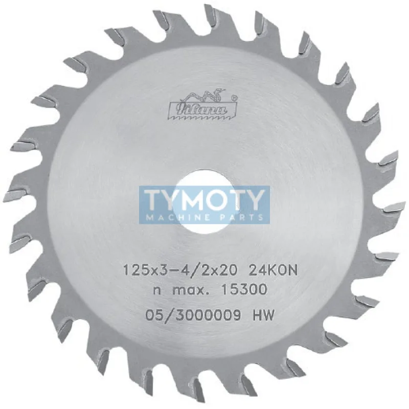Pílový kotúč s SK, predrezávací pre laminované materiály, 225393, 140x3-4x20 mm KON-32 Z