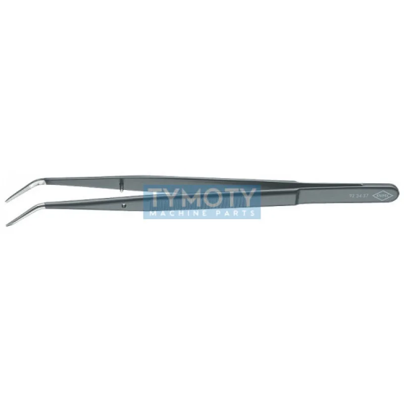 KNIPEX 92 34 37 Precízna pinzeta s vodiacim kolíkom zašpicatený tvar 155 mm