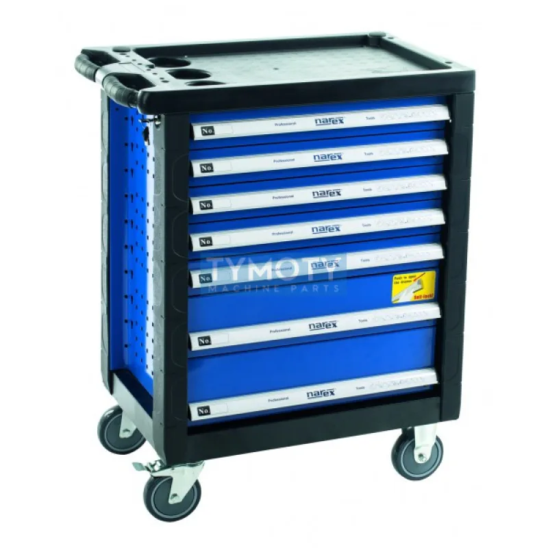 Montážny vozík s výbavou 143 dielov/10 modulov, NAREX-VOZÍK, 958x766x465mm-s výbavou