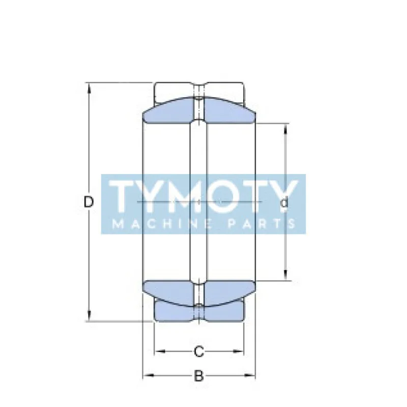 SKF GE 200 ES kĺbové ložisko oceľ/oceľ