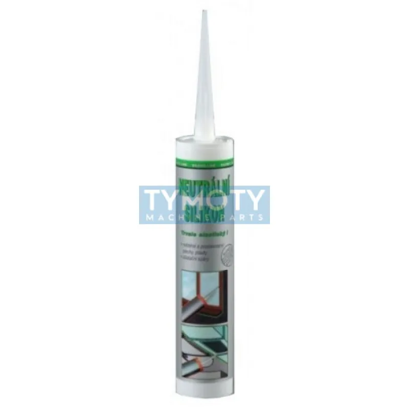Den Braven Neutrálny silikón Silver Line - 280 ml transparentný, kartuša