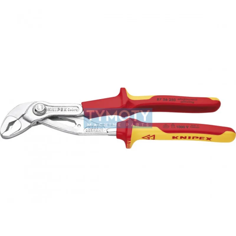 KNIPEX 87 26 250 VDE Kliešte pre vodné čerpadlá Hightech, izolované viacsl. návleky, certif. VDE