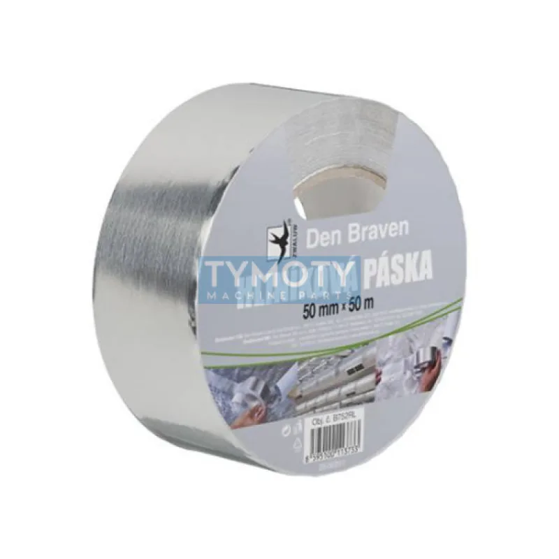 Den Braven Hliníková páska - 50 mx 75 mm, strieborná _B753RL