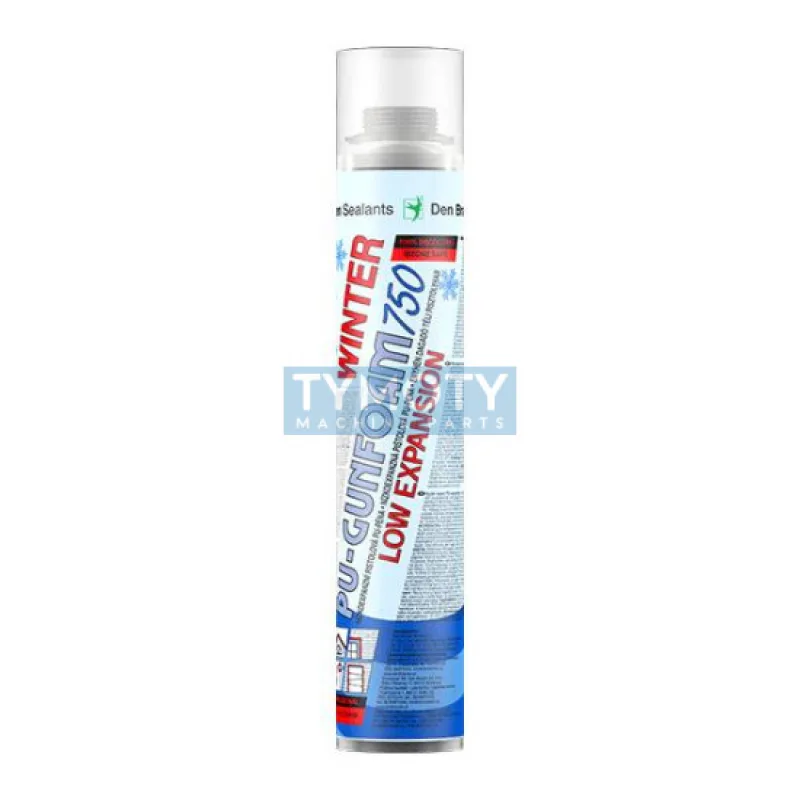 Den Braven Nízkoexpanzná pena, Winter - 750 ml zelená, pištoľová _40324BD
