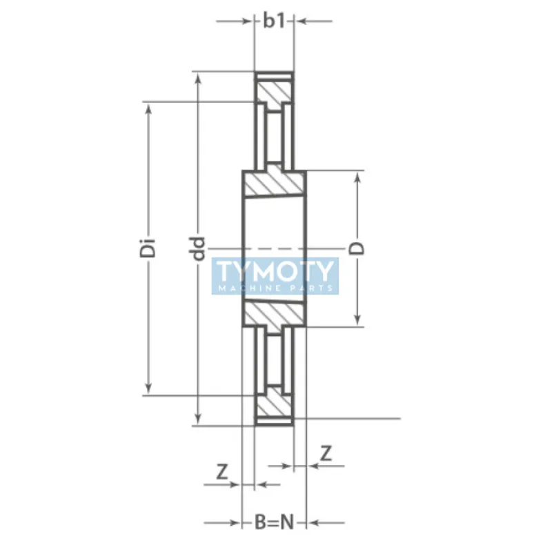 Remenica TB 192 8MDC 36 optibelt ZRS DC na Taper Lock