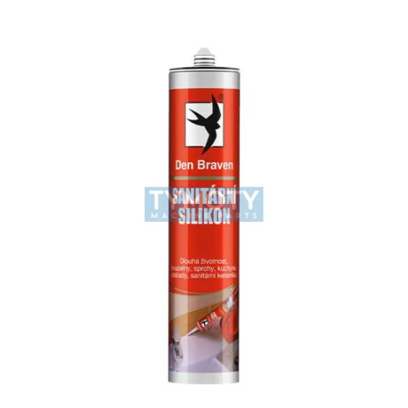 Den Braven Sanitárny silikón - 280 ml svetlo šedá - manhattan, kartuša _30218RL