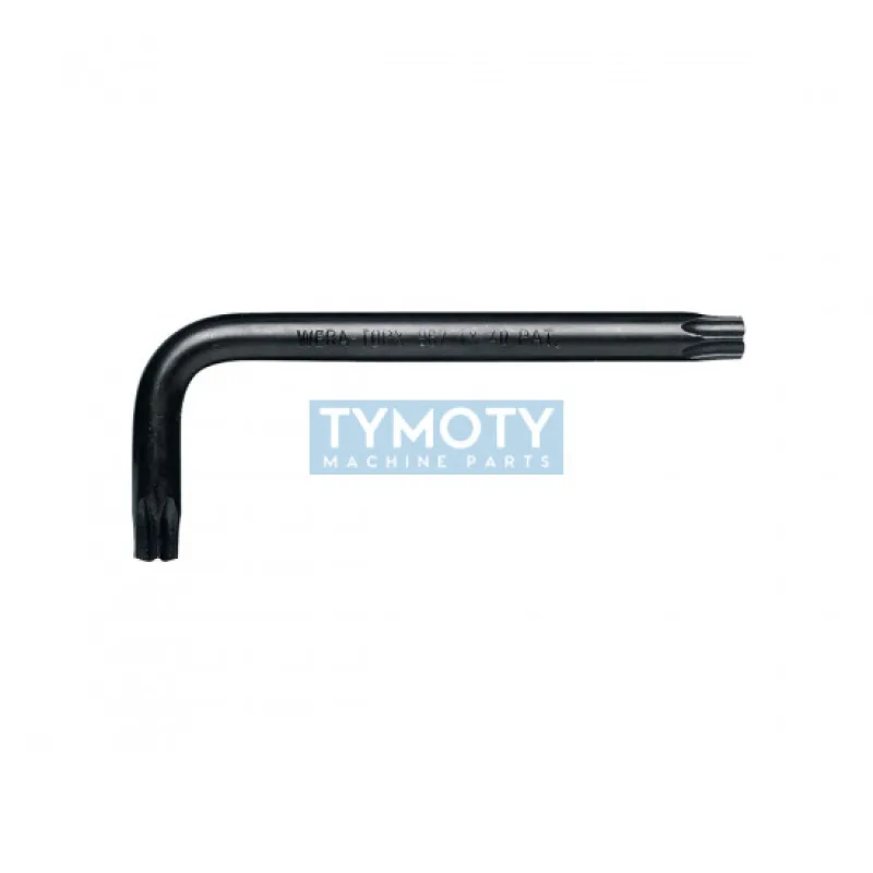 Kľúč Torx krátky BlackLaser (obj.množ. 5 ks), WERA, 024001-TX 6x42
