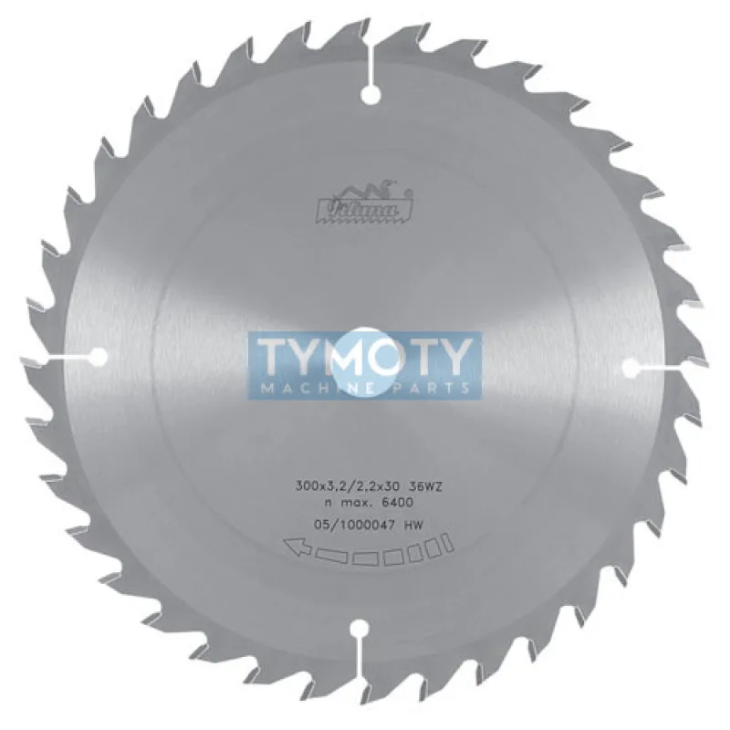 Pílový kotúč pre priečne a pozdĺžne rezanie dreva s SK, 225381-26, 400x3,6x30 mm WZ-48 Z