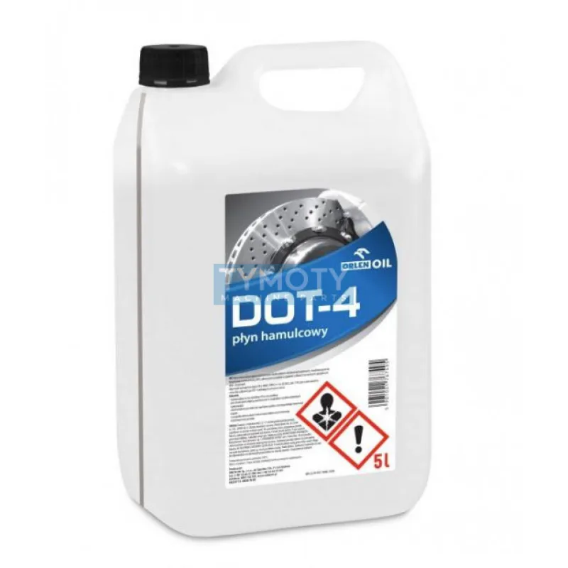 Orlen Brake Fluid DOT-4 - 5 L brzdová kvapalina