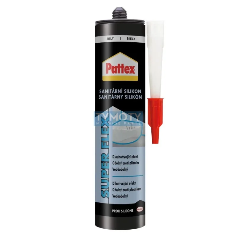 Pattex Sanitárny silikón - 280 ml biely
