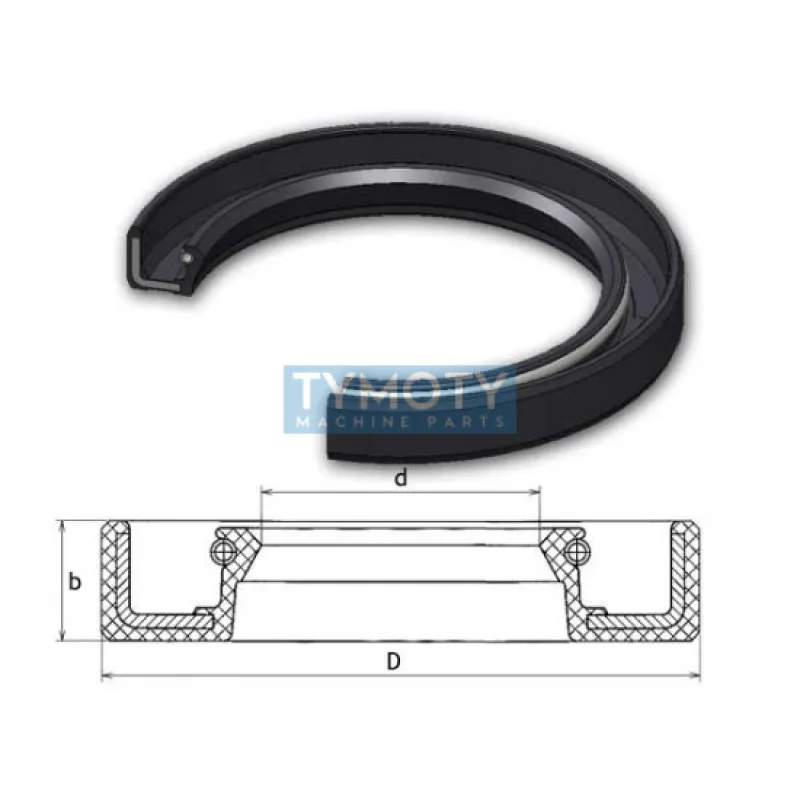 Gufero 45x60x7 NBR-WA/G Rubena