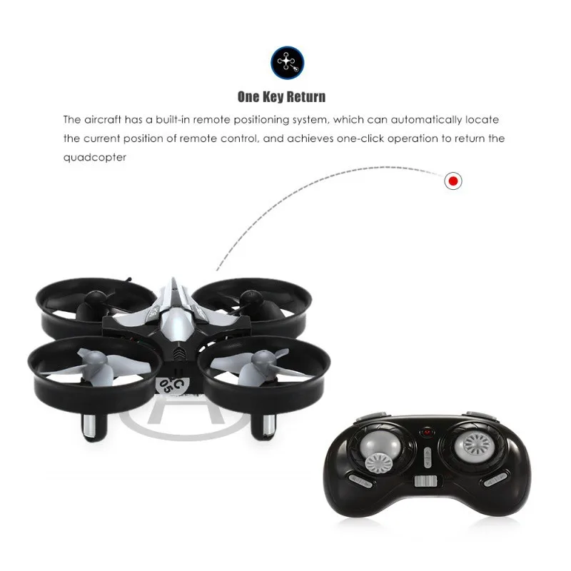 s-Idee nano dron JJRC H36 modro-černá