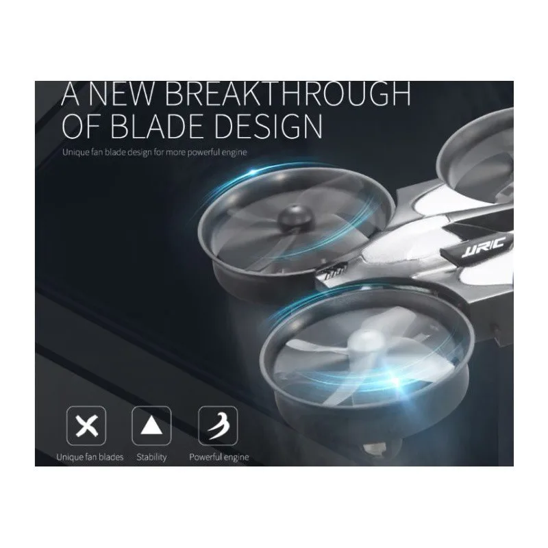 s-Idee nano dron JJRC H36 modro-černá