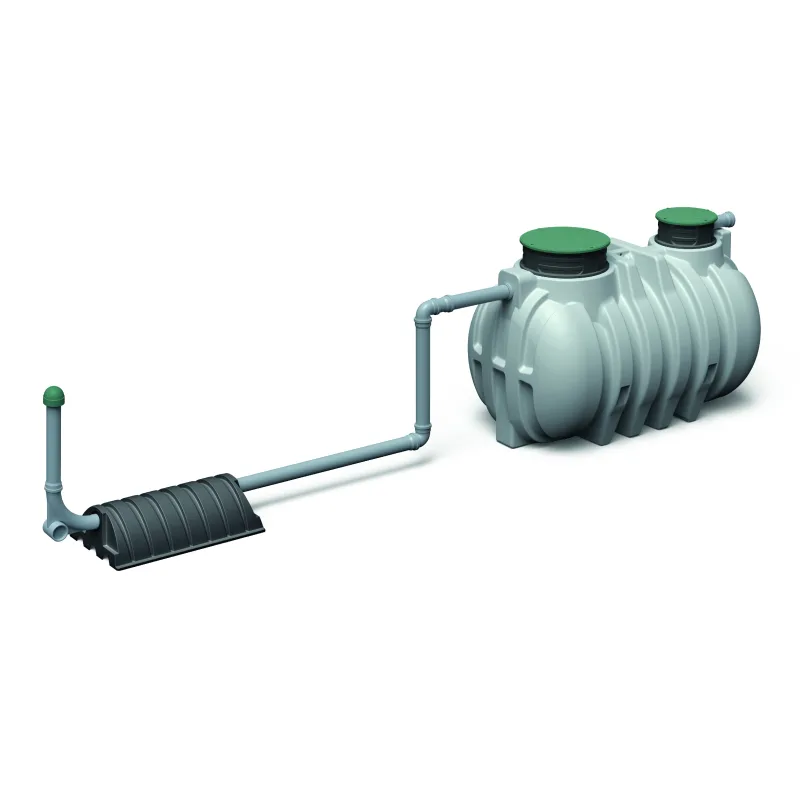 Prosperplast s.r.o. Podzemná plastová nádrž Unground Tank R-3000 (3000 litrov) monolit na dažďovú vodu čierna