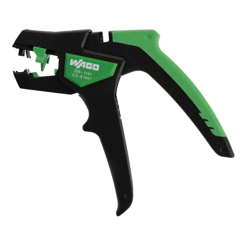 Odizolovacie kliešte automatické WAGO 206-1141 prierez Ø,2–6 mm2 PVC štípacie kliešte