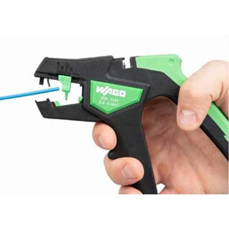 Odizolovacie kliešte automatické WAGO 206-1141 prierez Ø,2–6 mm2 PVC štípacie kliešte