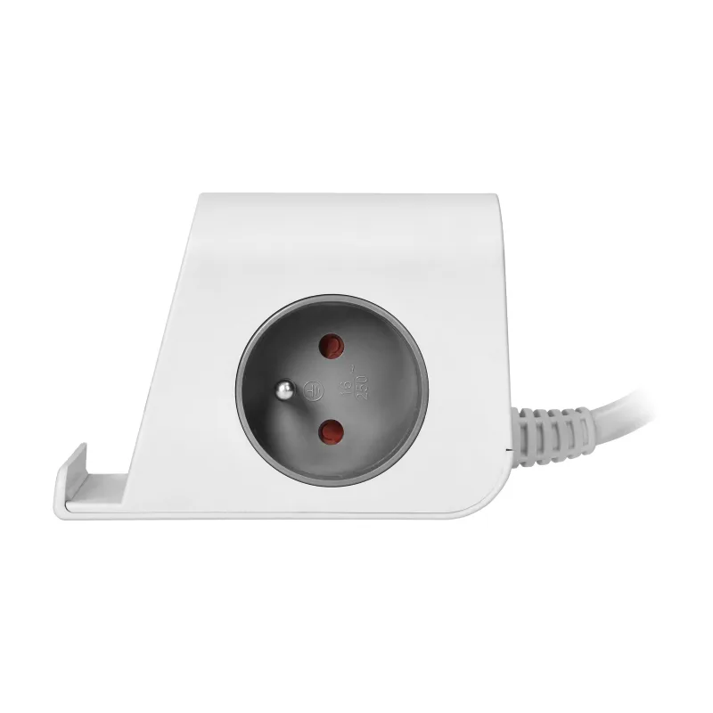 ORNO Stolový predlžovací kábel 2x230V, 2xUSB-A, 2xUSB-C, bezkontaktné dobíjanie