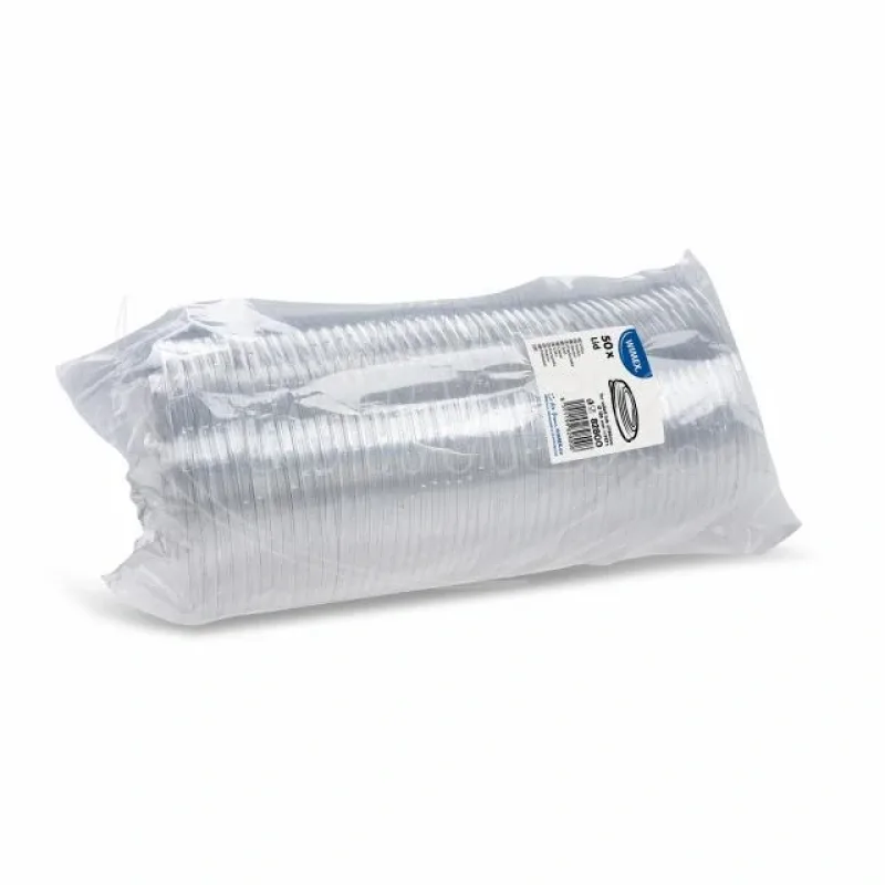 Víčko průhledné (rPET) pro papírové misky Ø185 mm [50 ks] (82800)