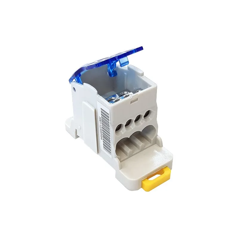 VCX Power Distribučný blok VCX UKK 80A / 6 otvorov / 80A / 690V / na DIN lištu