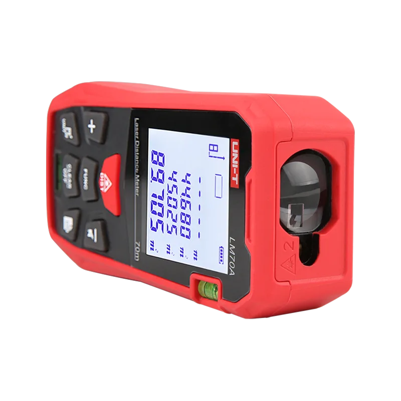 Digitálny merač vzdialenosti Uni-T LM70A 70 metrov ±(2 mm + 5 x 10^(-5) D) MIE0447