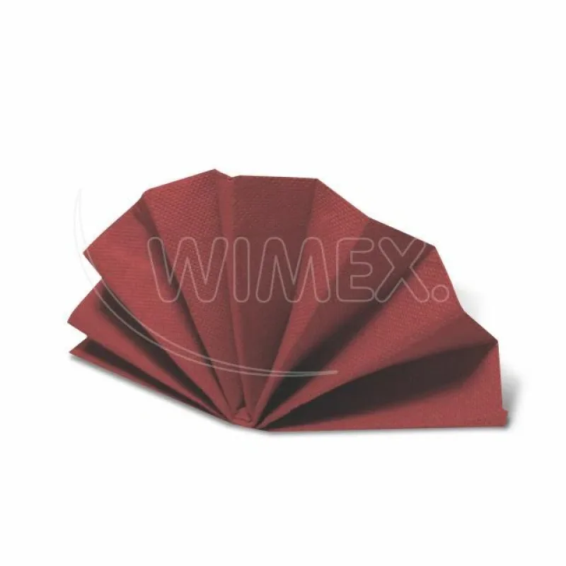 Ubrousky DekoStar bordové 38 x 38 cm [50 ks] (87008)