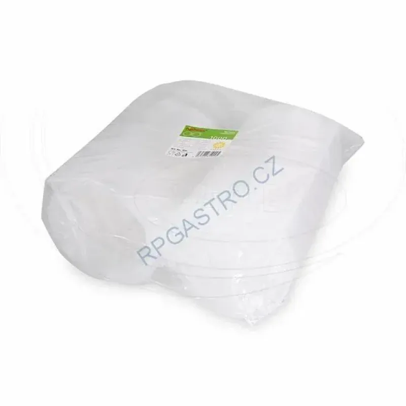 Miska osmiboká průhledná s víčkem 1000 ml (PP) [50 ks] (PP810)