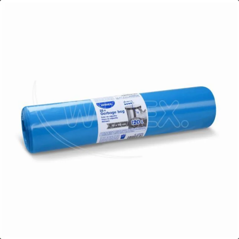 Pytle na odpadky 120 l modré 70 x 110 cm (Typ 70) [25 ks] (69770)