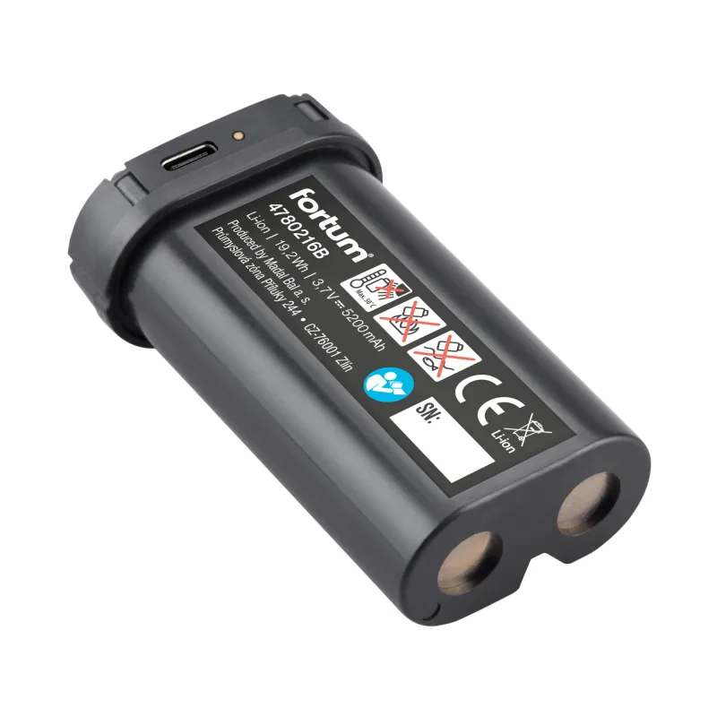 Laser líniový, krížový samonivelačný, zelený, 2D(1H360+1V360), akumulátor, FORTUM 4780214