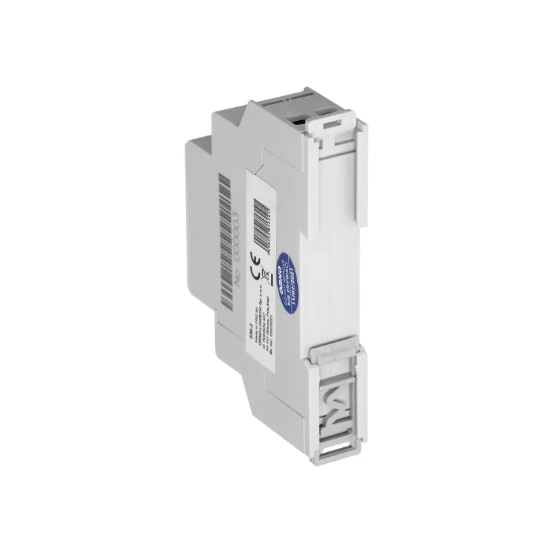 Jednofázový elektromer VIRONE EM-2, 40A, impulzný výstup, 1 modul, DIN TH-35mm