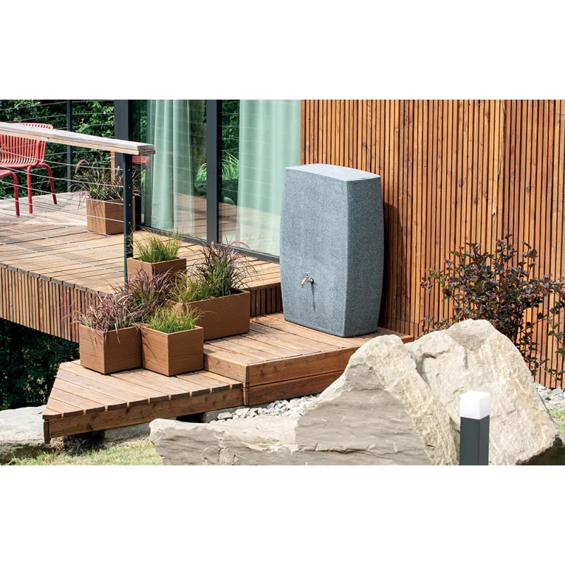 Prosperplast s.r.o. Sud na dažďovú vodu BOXY granit 270l
