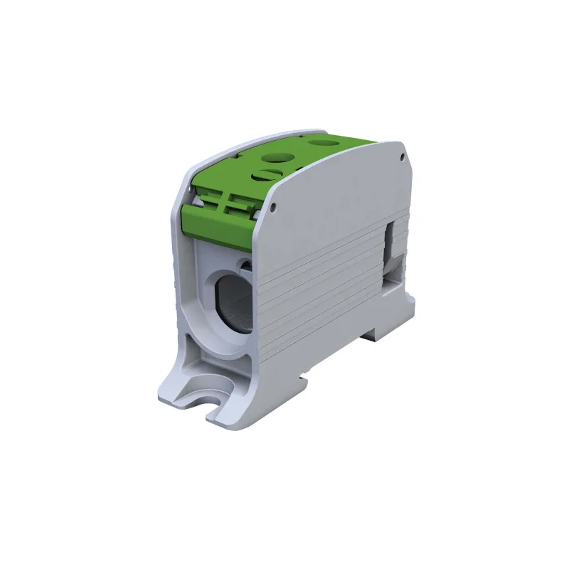 Univerzálna svorka SIMBLOCK STB 95 zelená Al/Cu 1x95mm2 jednopólová, 2 otvory