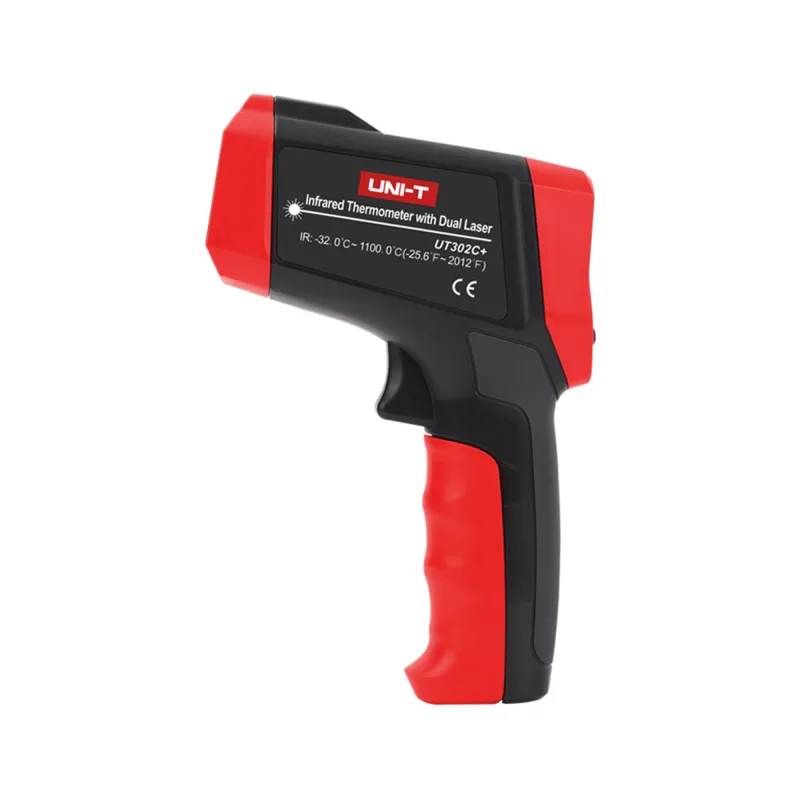 Bezkontaktný digitálny teplomer Uni-T UT302C+ od -32 °C do 1100 °C MIE0453
